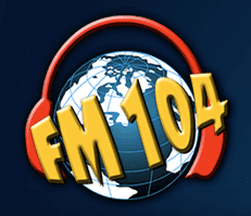 Logo da rádio FM 104