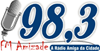Logo da rádio FM Amizade