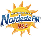 Logo da rádio Nordeste FM