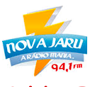 Logo da rádio Nova Jaru FM