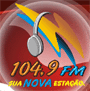Logo da rádio Nova 104 FM