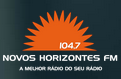 Logo da rádio Novos Horizontes FM