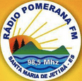 Logo da rádio Pomerana FM