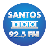 Logo da rádio Santos FM