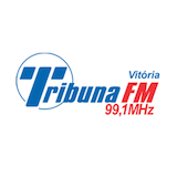 Logo da rádio Tribuna FM