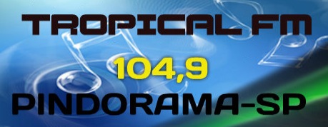 Logo da rádio Tropical 104