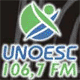 Logo da rádio Unoesc FM