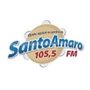 Logo da rádio Santo Amaro FM
