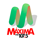 Logo da rádio Máxima FM