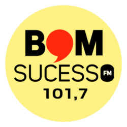 Logo da rádio  Bom Sucesso FM