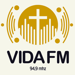 Logo da rádio Vida FM