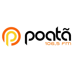 Logo da rádio Rádio Poatã FM