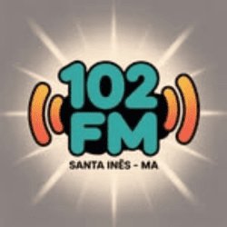 Logo da rádio 102 FM