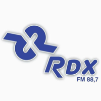 Logo da rádio RDX FM - Rádio Difusora do Xisto