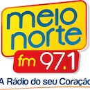 Logo da rádio FM Meio Norte